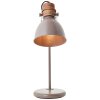 Brilliant Erena Lampada da tavolo Grigio, 1-Luce