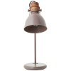 Brilliant Erena Lampada da tavolo Grigio, 1-Luce