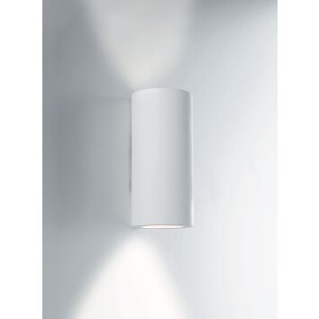 Luce Design Banjie Applique può essere dipinta con colori disponibili in commercio, Bianco, 2-Luci