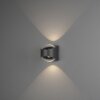 Konstsmide Bitonto Applique da esterno LED Antracite, 2-Luci