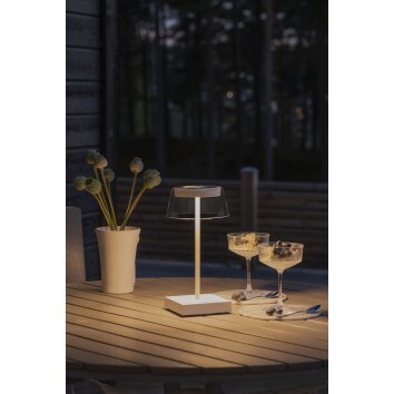 Konstsmide Scilla Lampada da tavolo LED Bianco, 1-Luce