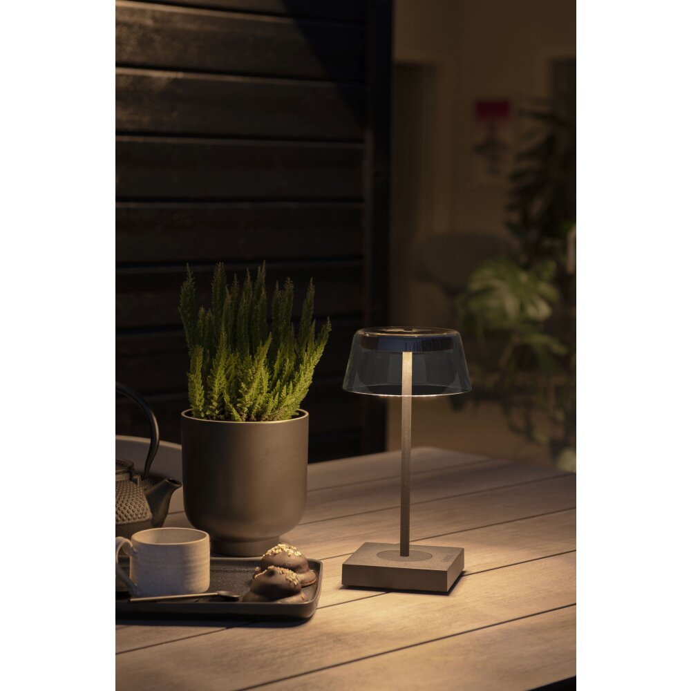 Konstsmide Scilla Lampada da tavolo LED Nero, 1-Luce main product photo
