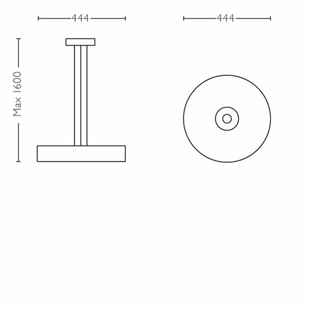 Philips Hue Fair Lampada a Sospensione LED Bianco, 1-Luce, Telecomando