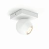 Philips Hue Buckram Plafoniera LED Bianco, 1-Luce, Telecomando