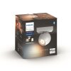 Philips Hue Buckram Plafoniera LED Bianco, 1-Luce, Telecomando