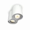 Philips Hue Pillar Plafoniera LED Bianco, 2-Luci, Telecomando