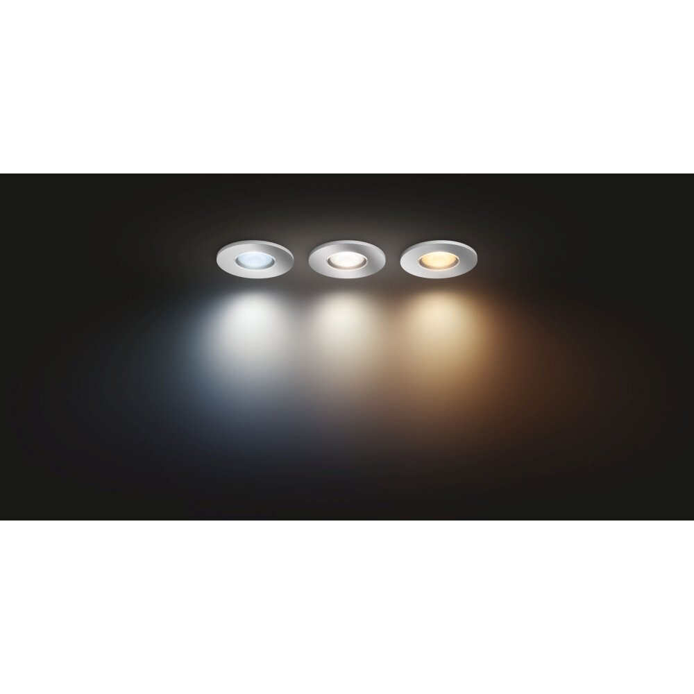 Philips Hue Adore Lampada da incasso LED Alluminio, 3-Luci, Telecomando main product photo