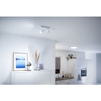 Philips WiZ IMAGEO Plafoniera LED Bianco, 2-Luci