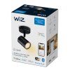 Philips WiZ IMAGEO Plafoniera LED Nero, 1-Luce