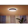 Philips Hue Enrave Plafoniera LED Nero, 1-Luce, Telecomando