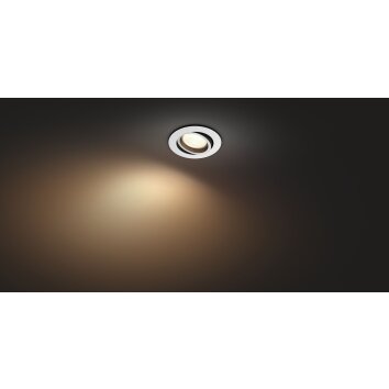 Philips Hue Centura Lampada da incasso LED Bianco, 1-Luce, Cambia colore