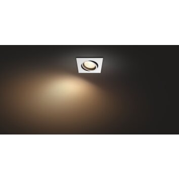 Philips Hue Centura Lampada da incasso LED Bianco, 1-Luce, Cambia colore