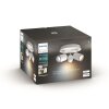 Philips Hue Adore Plafoniera LED Bianco, 3-Luci, Telecomando