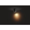 Philips Hue Pillar Plafoniera LED Nero, 1-Luce, Telecomando