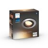 Philips Hue Milliskin Lampada da incasso LED Alluminio, 1-Luce