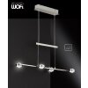 WOFI SLIGO Applique LED Nichel opaco, 8-Luci