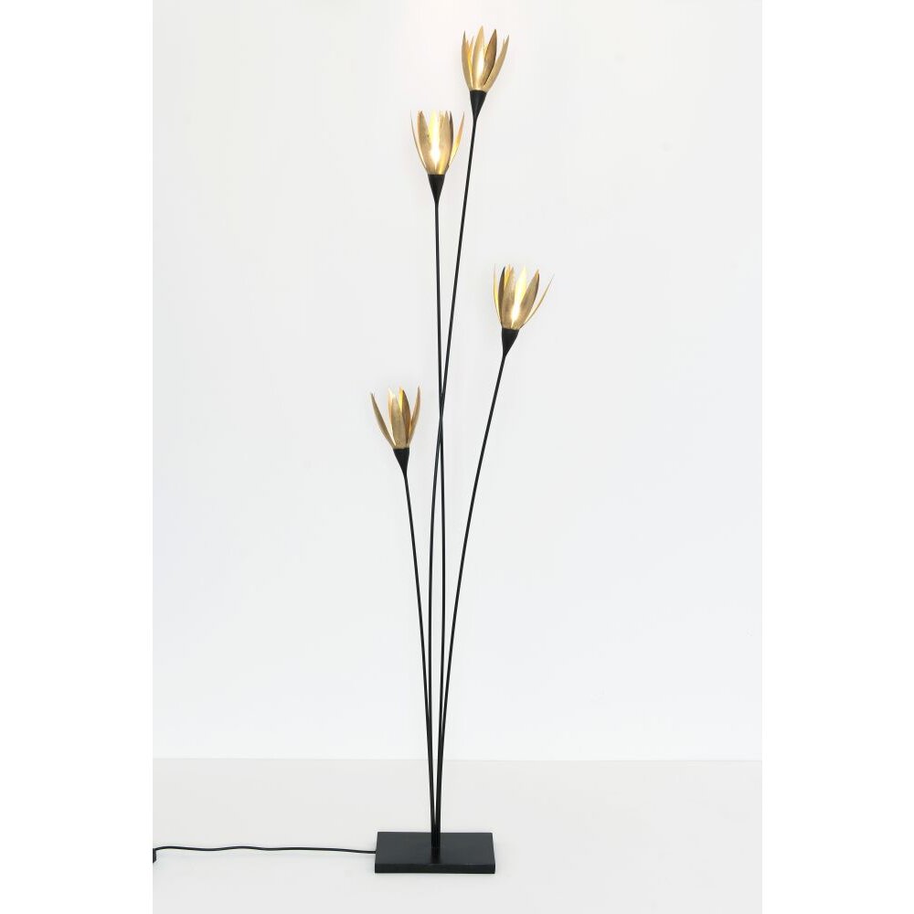 Holländer DIRETTORE piantane Oro, Nero, 4-Luci main product photo