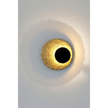 Holländer INFINITY Applique LED Oro, Nero, 1-Luce