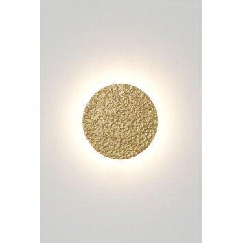 Holländer METEOR Applique LED Oro, 1-Luce