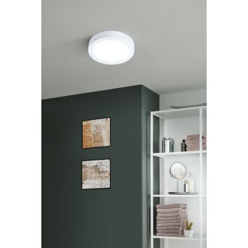 Eglo FUEVA-Z Plafoniera LED Bianco, 1-Luce