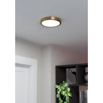 Eglo FUEVA 5 Lampada da incasso LED Ottone, 1-Luce