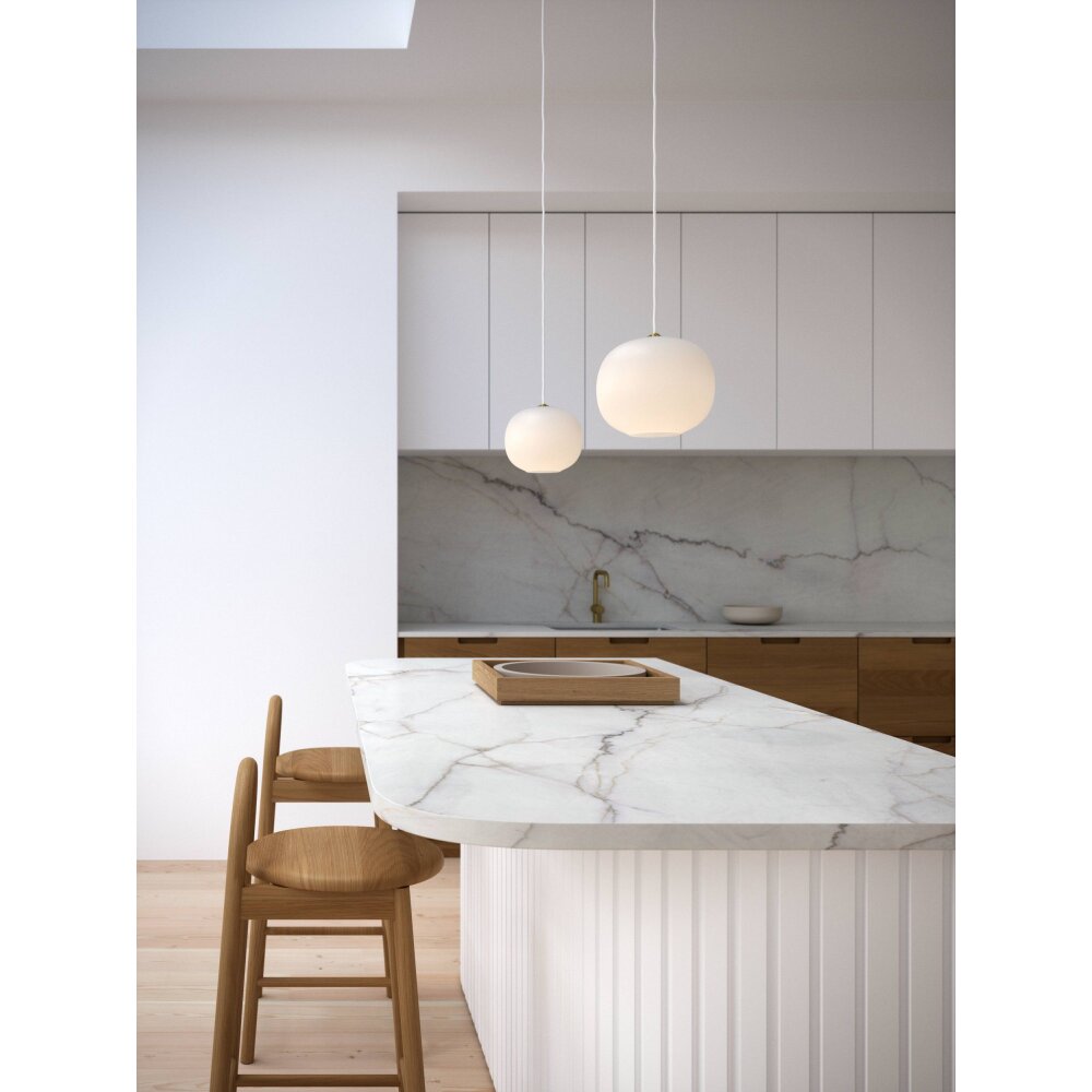 Design For The People by Nordlux NAVONE Lampadario a sospensione Ottone, Bianco, 1-Luce main product photo