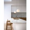 Design For The People by Nordlux NAVONE Lampadario a sospensione Ottone, Bianco, 1-Luce