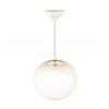 Design For The People by Nordlux NAVONE Lampadario a sospensione Ottone, Bianco, 1-Luce