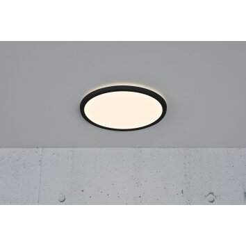 Nordlux OJA Plafoniera LED Nero, 1-Luce