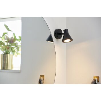 Nordlux EIK Applique Nero, 1-Luce