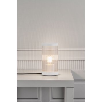 Nordlux COUPAR Lampada da tavolo Trasparente, chiaro, Bianco, 1-Luce