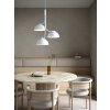 Design For The People by Nordlux TULLIO Lampadario a sospensione Bianco, 3-Luci