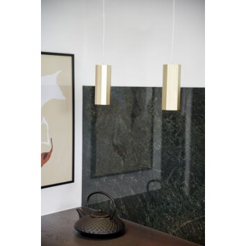 Nordlux ALANIS Lampadario a sospensione Ottone, 1-Luce