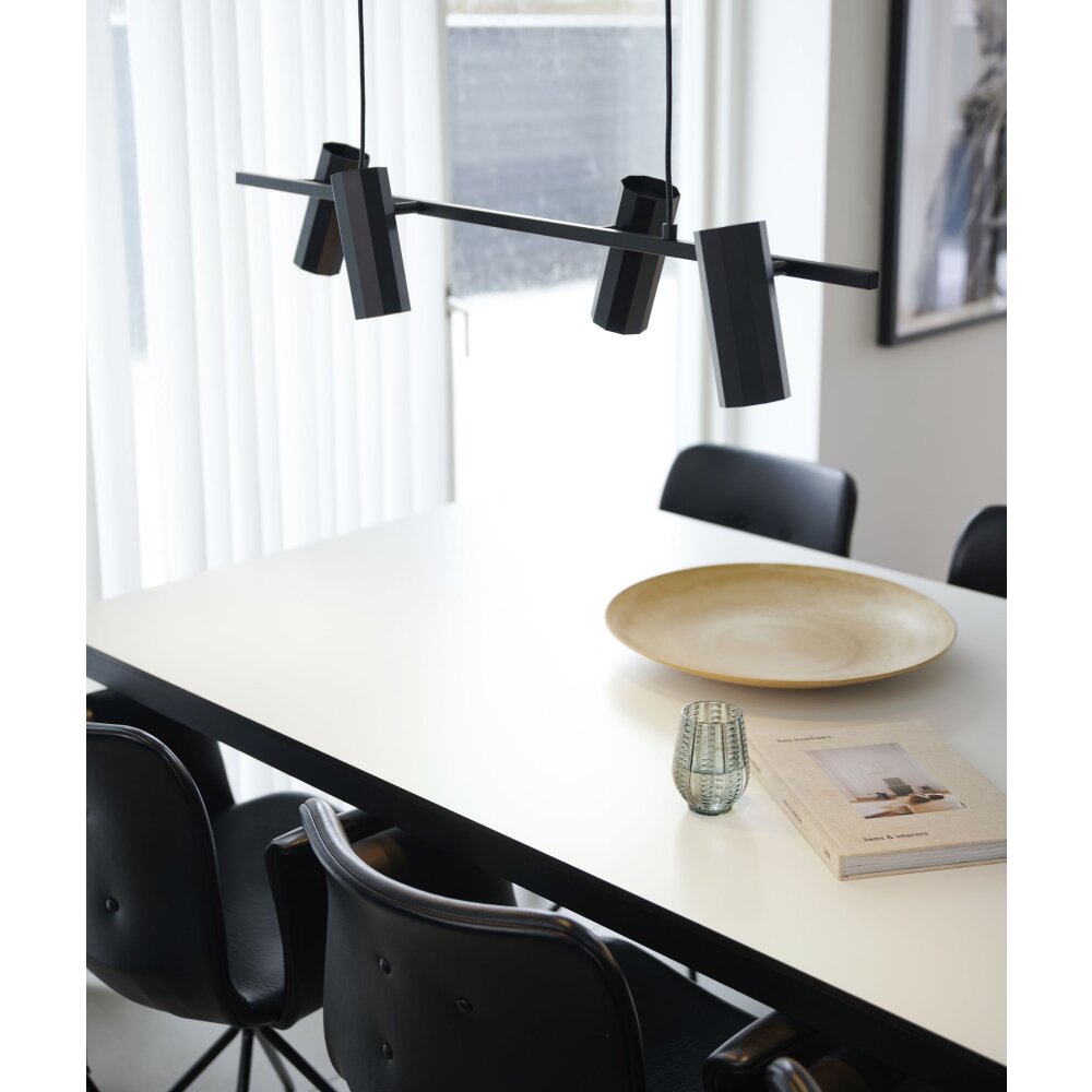 Nordlux ALANIS Lampada a Sospensione Nero, 4-Luci main product photo