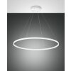 Fabas Luce Giotto Lampada a Sospensione LED Bianco, 1-Luce