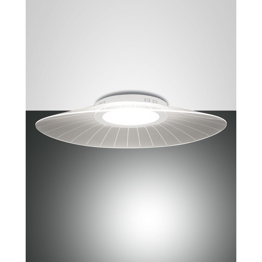 Fabas Luce Vela Plafoniera LED Bianco, 1-Luce main product photo
