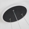 Areja Lampadario a sospensione LED Nero, Bianco, 1-Luce