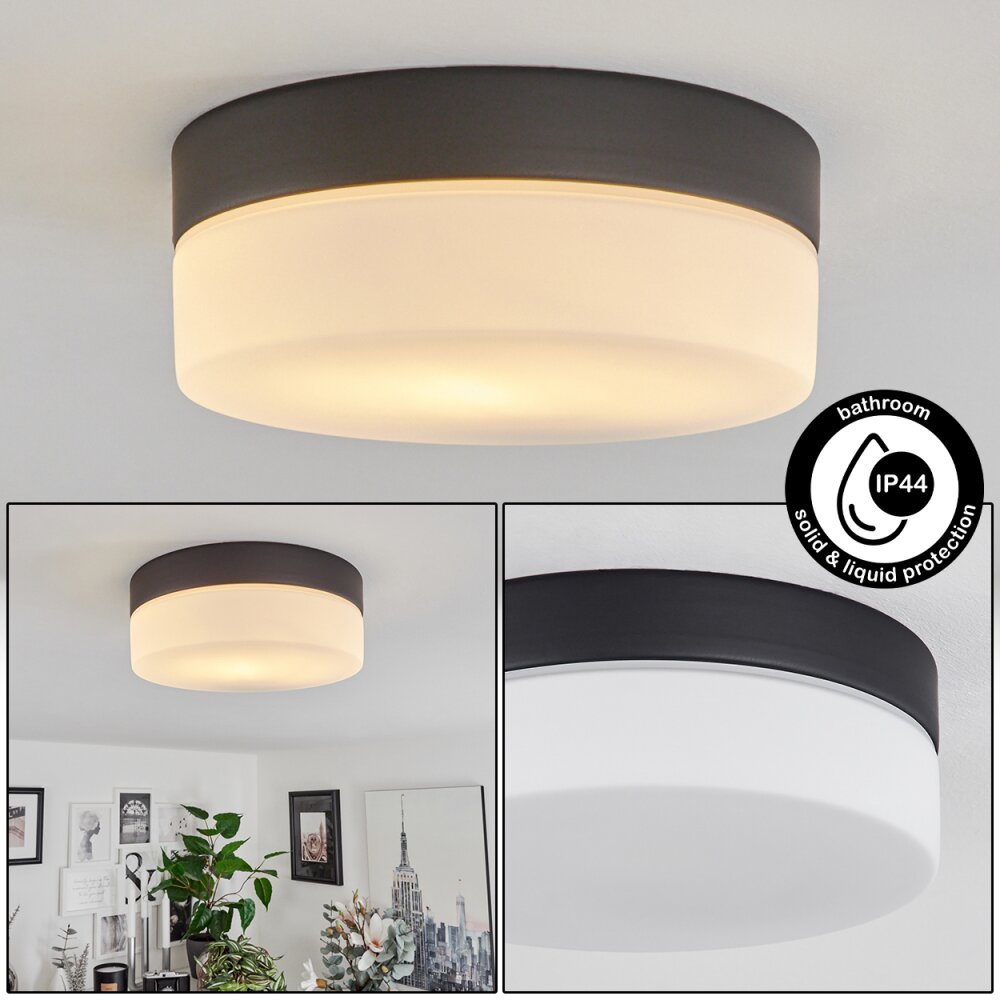 Valpedre Plafoniera Nero, 1-Luce main product photo
