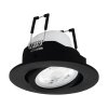 Eglo SALICETO-Z Lampada da incasso LED Nero, 1-Luce