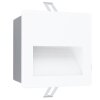 Eglo ARACENA Applique da incasso LED Nero, Bianco, 1-Luce