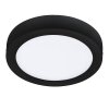 Eglo FUEVA-Z Plafoniera LED Nero, 1-Luce