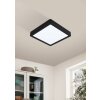 Eglo FUEVA-Z Plafoniera LED Nero, 1-Luce