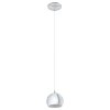 Eglo PETTO Lampada a Sospensione LED Cromo, 1-Luce