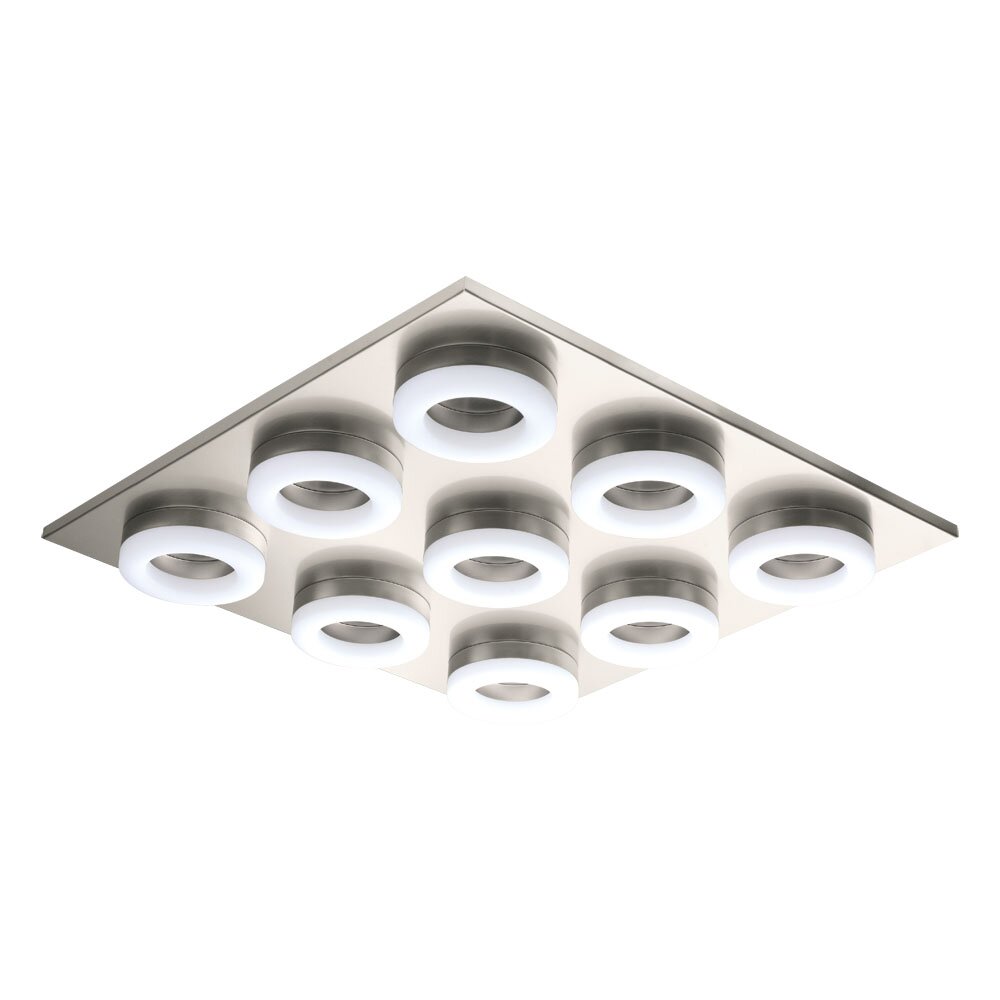 Eglo PALENA Plafoniera LED Nichel opaco, 9-Luci main product photo