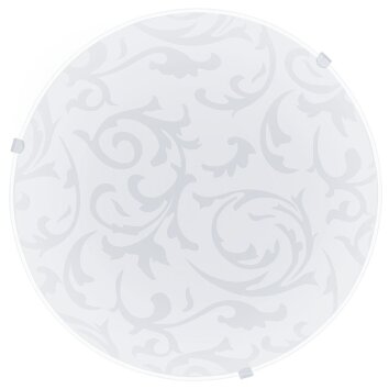 Eglo Plafoniera LED Bianco, 1-Luce Eglo Plafoniera LED Bianco, 1-Luce