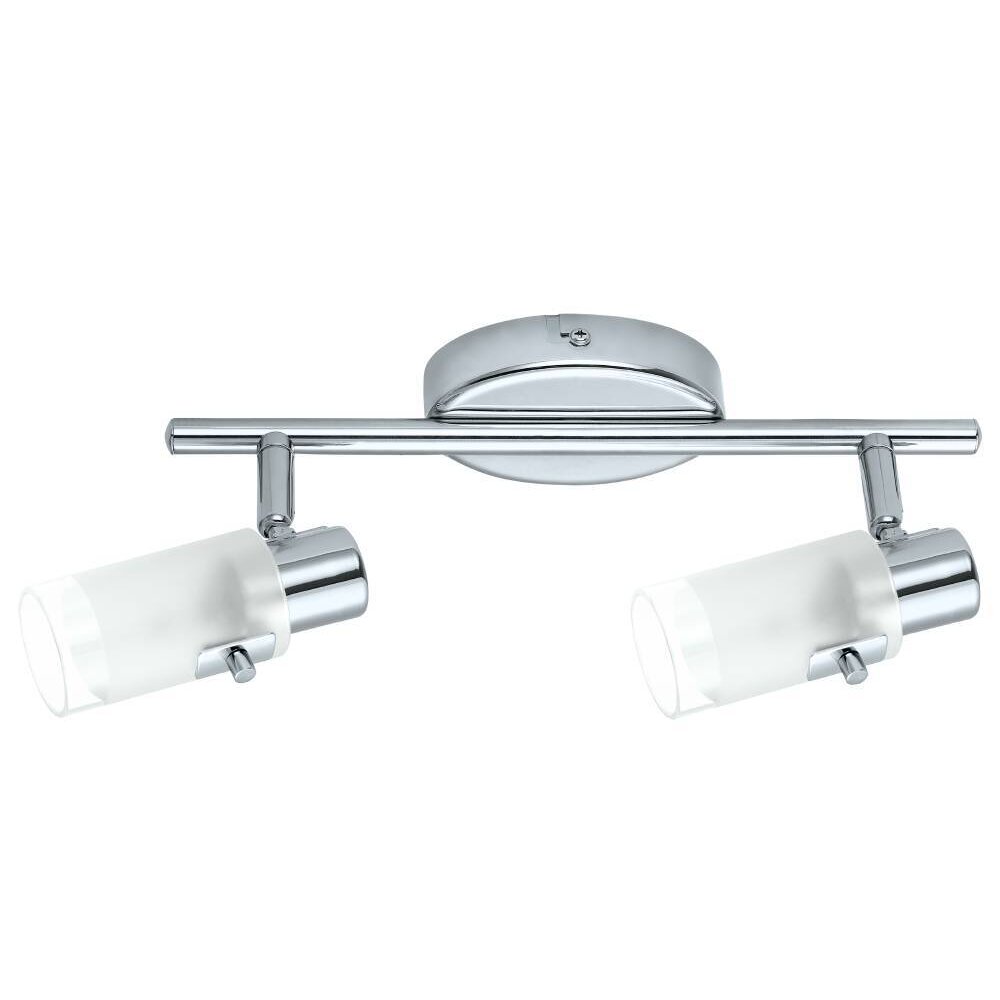 Eglo ORVIETO Plafoniera LED Cromo, 2-Luci main product photo