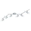 Eglo ORVIETO Plafoniera LED Cromo, 6-Luci