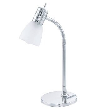 Eglo PRINCE Lampada da tavolo LED Cromo, 1-Luce