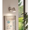 Eglo TRAVALE Applique LED Nichel opaco, 1-Luce