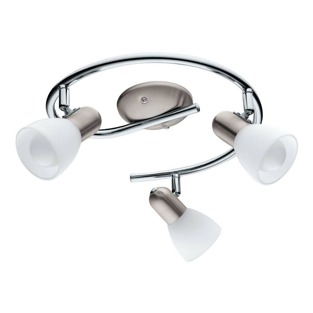 Eglo DAKAR Plafoniera LED Cromo, Nichel opaco, 3-Luci main product photo